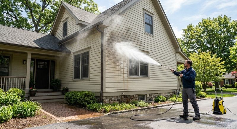 House Siding Painting Service
