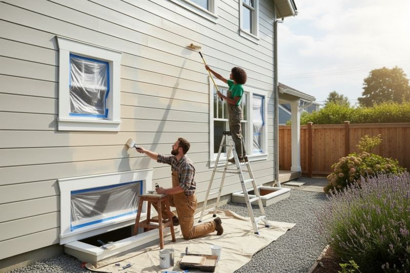 Contact About House Siding Painting